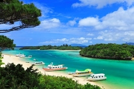 Kabira Bay in Ishigaki Island