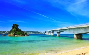 Beautiful sea in Okinawa
