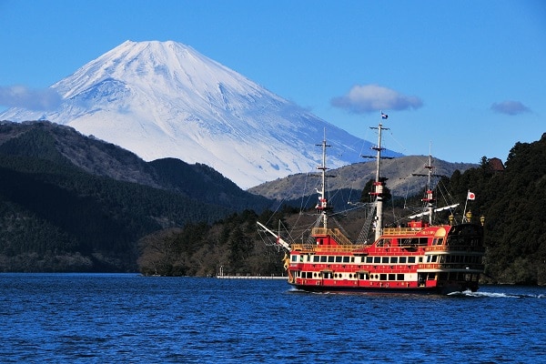 Mt.Fuji from Lake Ashi, Hakone