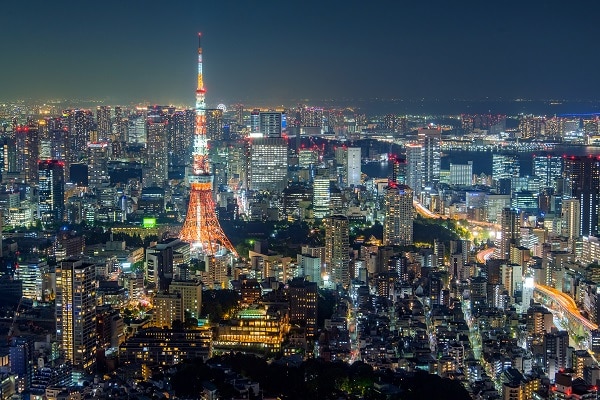 Tokyo night view